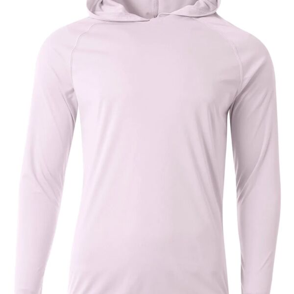  A4 - NB3409 - Youth Cooling Performance Long Sleeve Hooded Tee Thumbnail