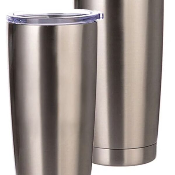 Pearl Coating™ 20oz Sublimation Stainless Steel Silver Tumbler Thumbnail